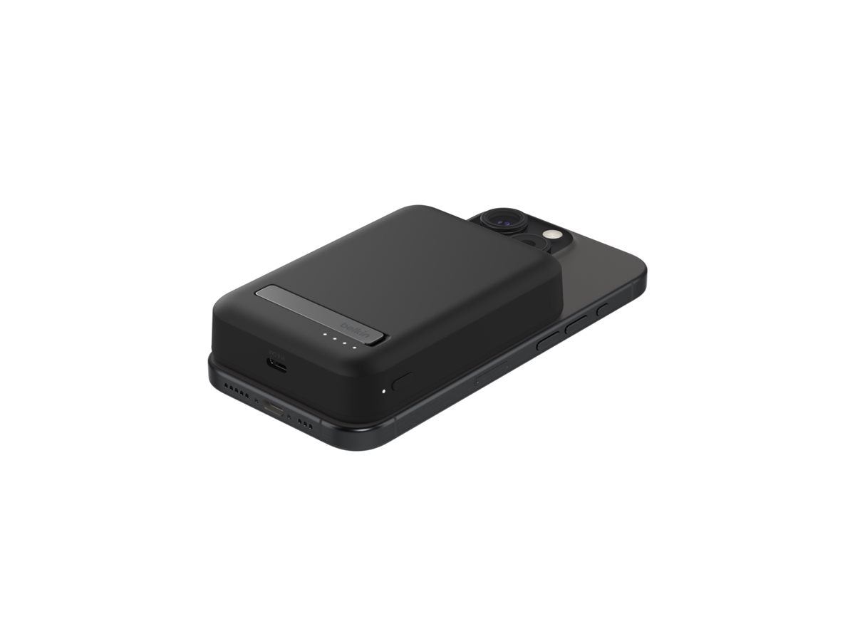 BELKIN 10k Qi2 MagSafe Compatible Powerbank with kickstand