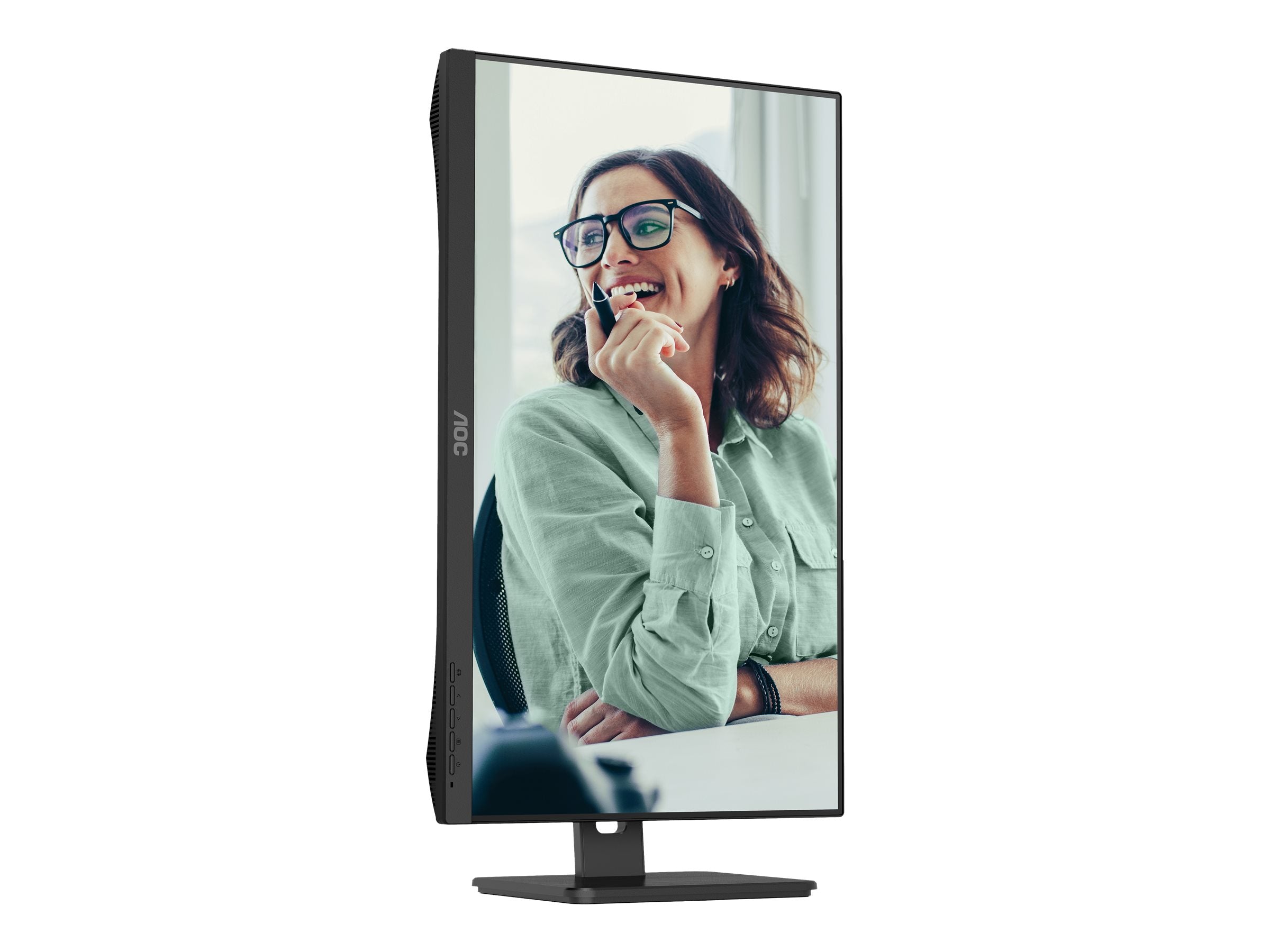 AOC 24P3CV écran LED - 24"- 1920 x 1080 Full HD- @ 75Hz - IPS - 300 cd/m² - 1000:1 - 4ms - HDMI, DP, USB-C - HAS Pivot,haut-parleurs