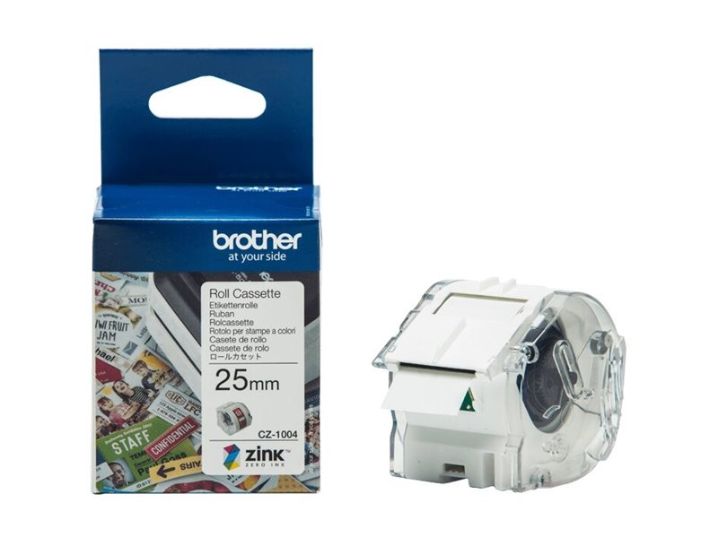 BROTHER CZ-1004 Ruban 25 mm de largeur pour VC-500W