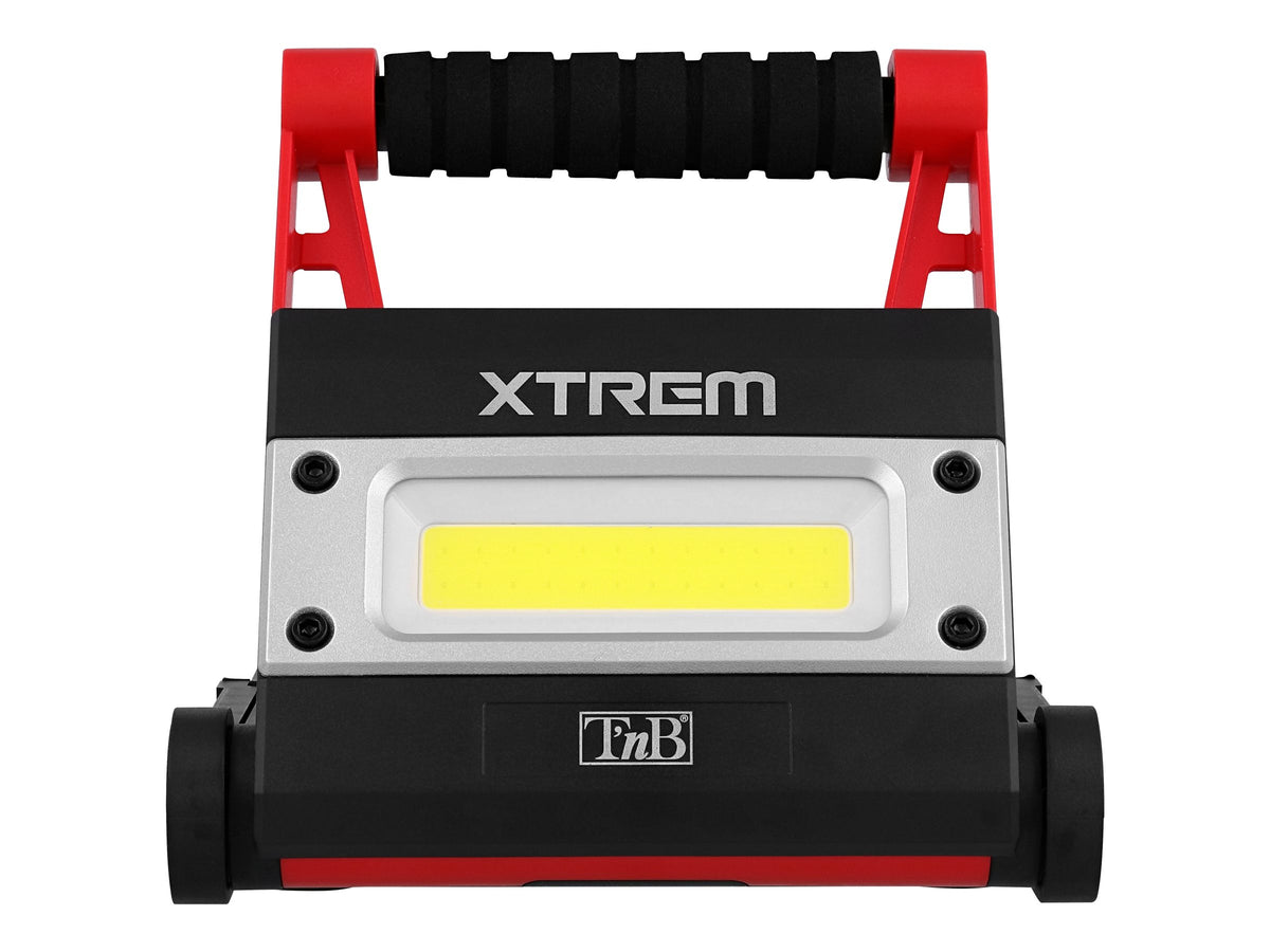 TNB XTREMWORK Floodlight With Powerbank Black