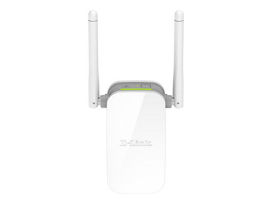 D-LINK Répéteur Wireless N 300 avec un port 10/100Mbps et 2 antennes externes WPS IEEE 802.11 b/g/n débit 300 Mbps