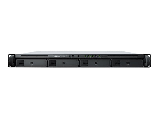SYNOLOGY RS822+ 4-Bay NAS-Rackmount AMD Ryzen V1500B 4-core 2.2GHz 2Go DDR4 ECC SODIMM 2xUSB 3.2 RJ-45 4x1GbE