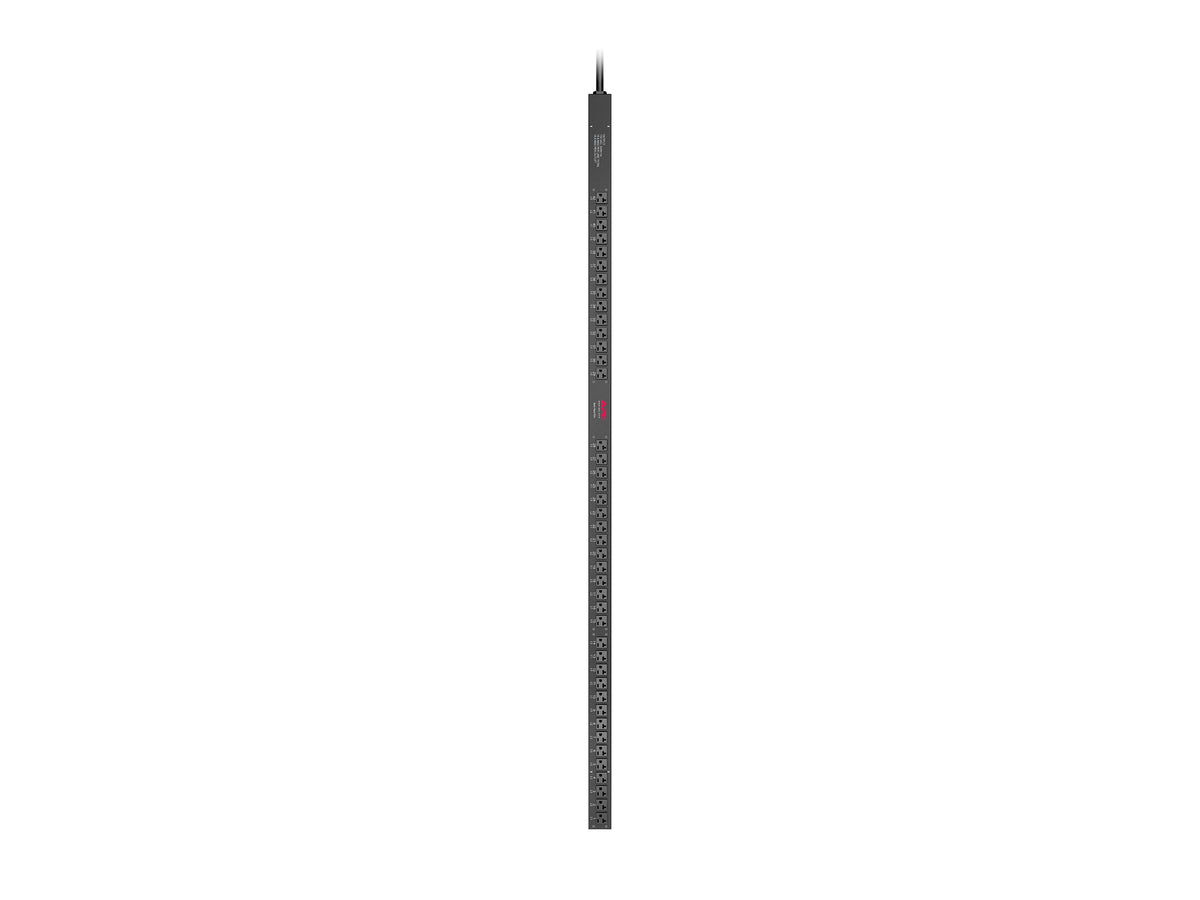 APC Basic Rack-Mount PDU Rack AC 208V 5.7 kW input NEMA L21-20 output connectors 42 NEMA 5-20 0.9m cord Black
