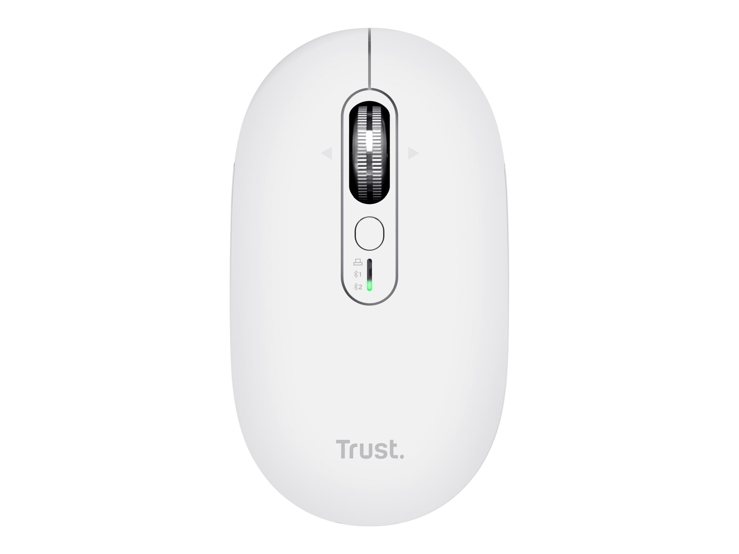 TRUST Souris sans fil SERON hyperscroll multi-connexion rechargeable blanc