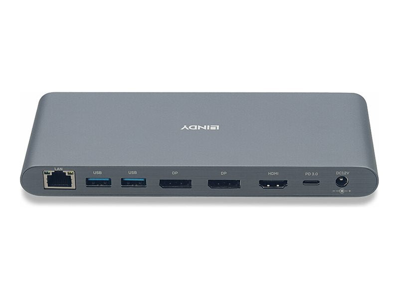 LINDY USB 3.2 Type C Laptop Docking Station
