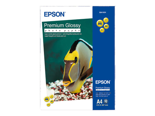 EPSON PREMIUM brillant photo  papier inkjet 225g/m2 A4 50 feuilles pack de 1