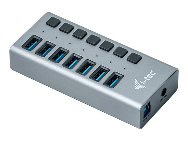I-TEC USB 3.0 Charging HUB 7port with external power adapter 36W 7xUSB charging port for Tablets Notebooks Ultrabooks PC