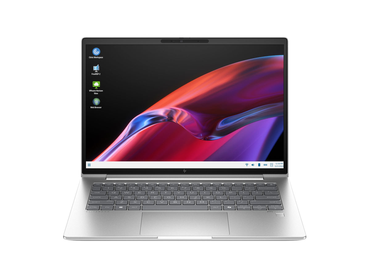 HP Elite mt645 G8 Mobile Thin Client AMD Ryzen 5 7535U 14inch WUXGA 8GB 256GB Radeon Graphics IGEL 12 Client Léger Mobile 3/3/0