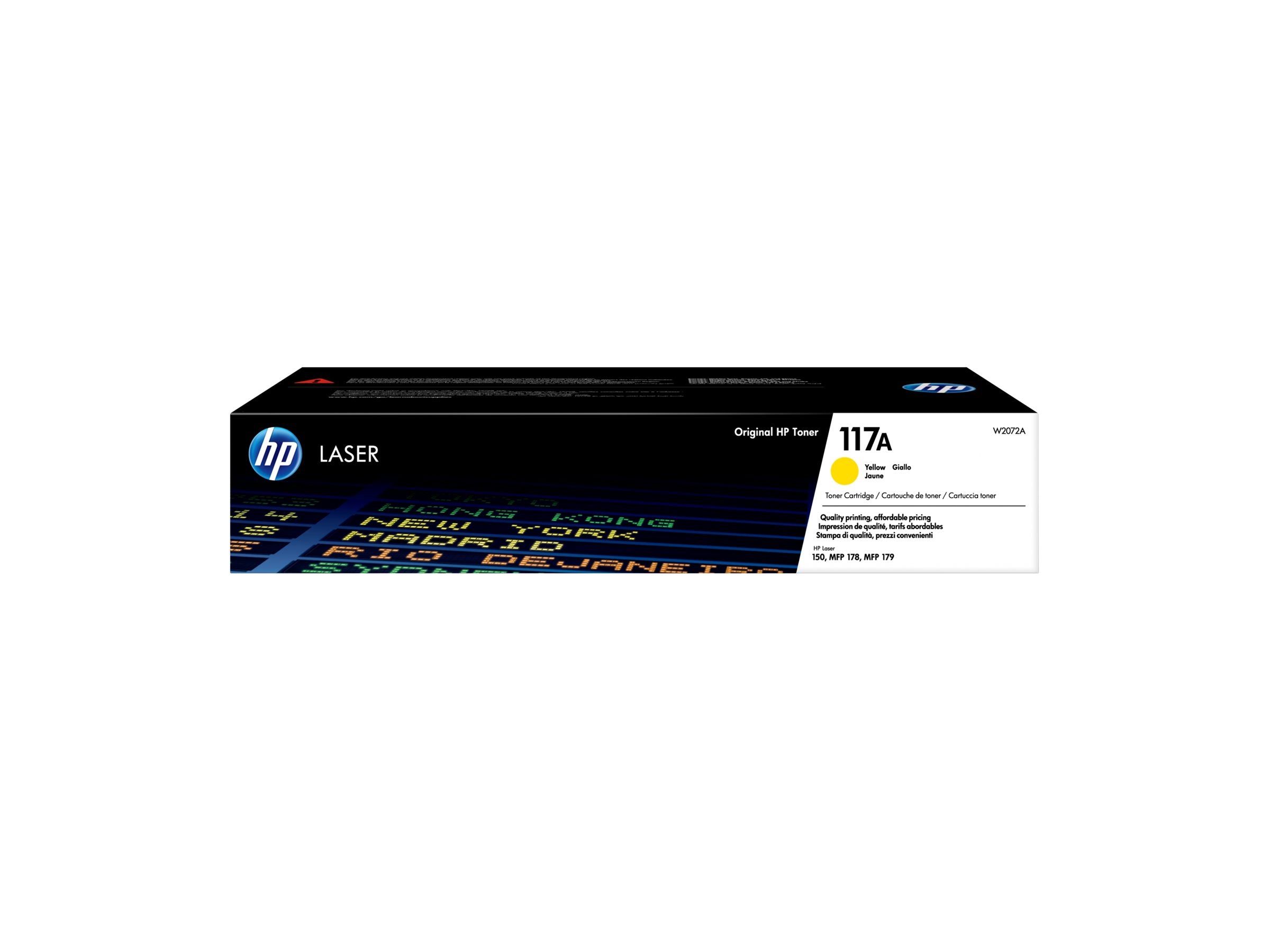 HP 117A Yellow Original Laser Toner Cartridge