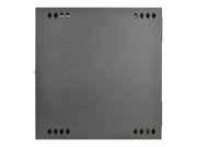 EATON TRIPPLITE 10U Wall Mount Rack Enclosure Server Cabinet Hinged w/ Door & Sides Rack cabinet wall mountable Black 10U 19