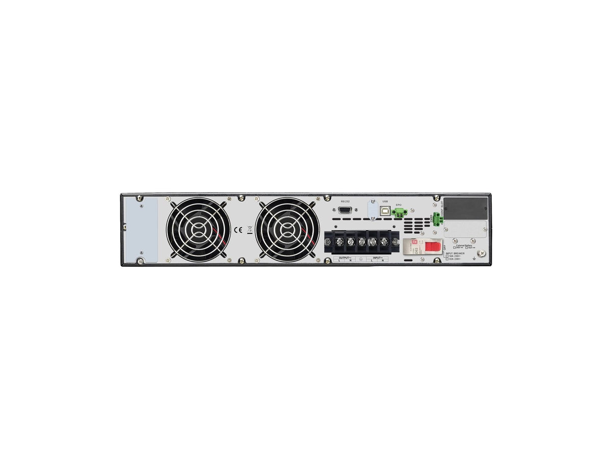 APC Easy UPS SRV SRV6KRIRK UPS rack-mountable AC 220/230/240V 6000Watt 6000VA USB RS-232 4U