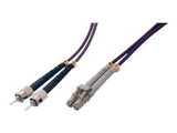 MCL ST/LC Multimode duplex 50/125 OM4 optical fiber - 2m