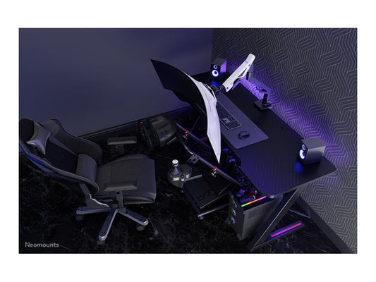 NEOMOUNTS ACE DS70-256BL1-Support à fixer gaming pour écran simple - 24-57" - 2-30 kg -ressort à gaz - arrêt à 180°- inclinaison