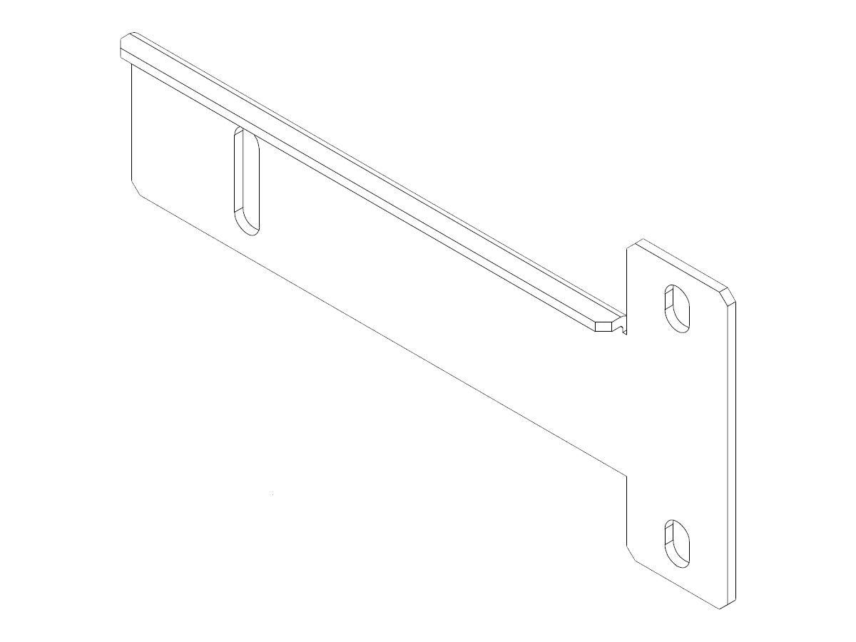 APC Easy BRKT POST BTM 3-4FT inside one pair