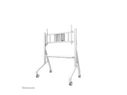 NEOMOUNTS FL50-575WH1 Support au sol mobile pour écran 65-110p - étagère multimédia incluse - installation rapide - TÌV