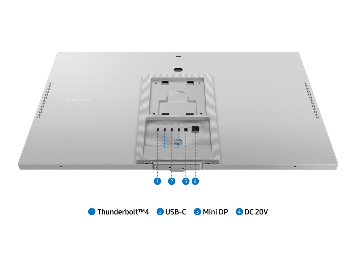 SAMSUNG ViewFinity S90PC -27''- 5K 5120 x 2880 - SMART- IPS- Dalle MAT- Thunderbolt 90W- 3xUSB-C -Pivot- Metal slim