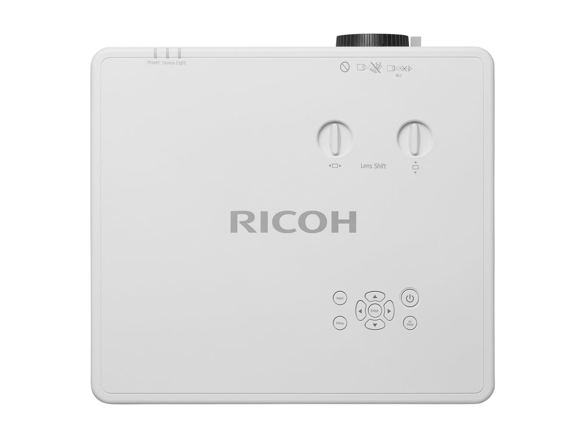 RICOH PJ WUL6760 30-300p WUXGA 1920x1200 6000 Lumens USB Memory Projection HDBaseT 3LCD Laser Projector