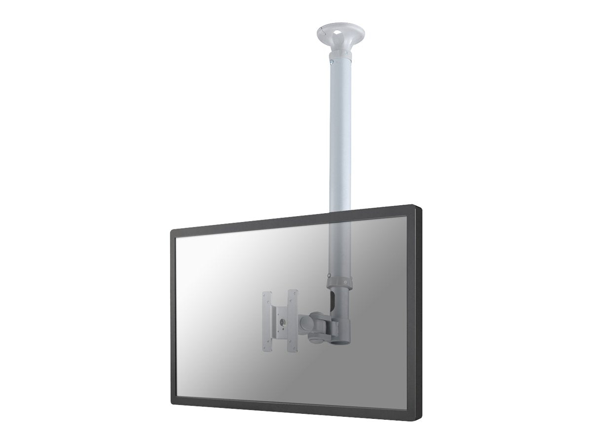 NEOMOUNTS FPMA-C100SILVER Support de plafond pour écran de 10-30p - h 79-129 cm