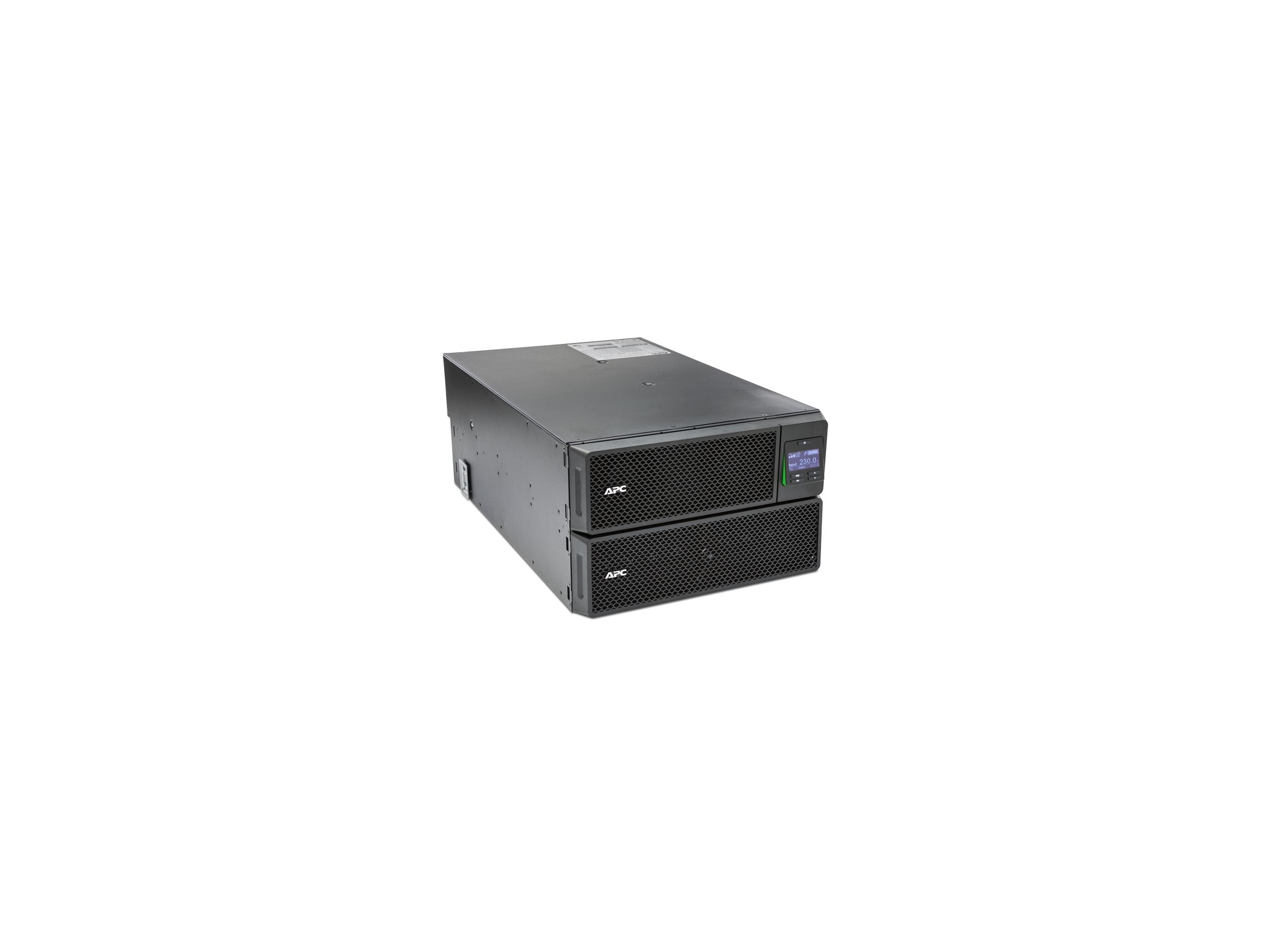 APC Smart-UPS SRT 8000VA RM UPS rack-mountable AC 230V 8000Watt 8000VA Ethernet 10/100 USB output connectors 14 6U Black