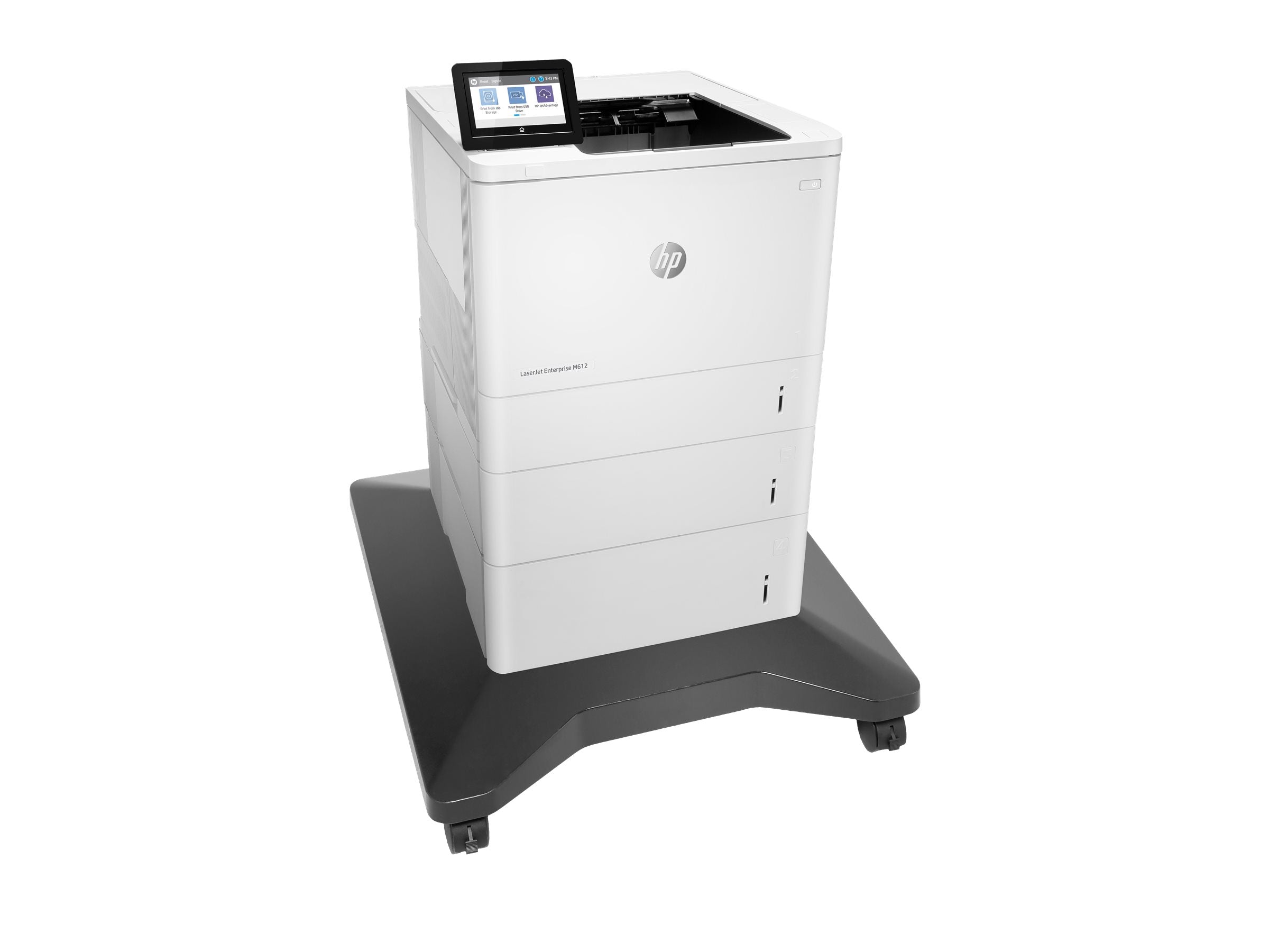 HP LaserJet Enterprise M612dn Printer Mono Duplex laser A4 1200x1200dpi 71ppm 650sheets USB LAN