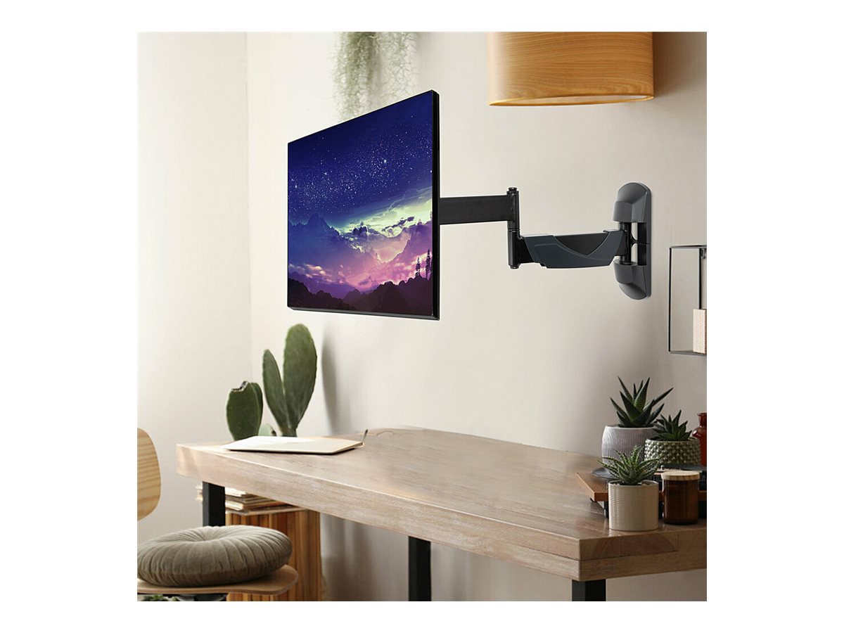 Lindy 40714Single Adjustable Wall Mounted Display Mount