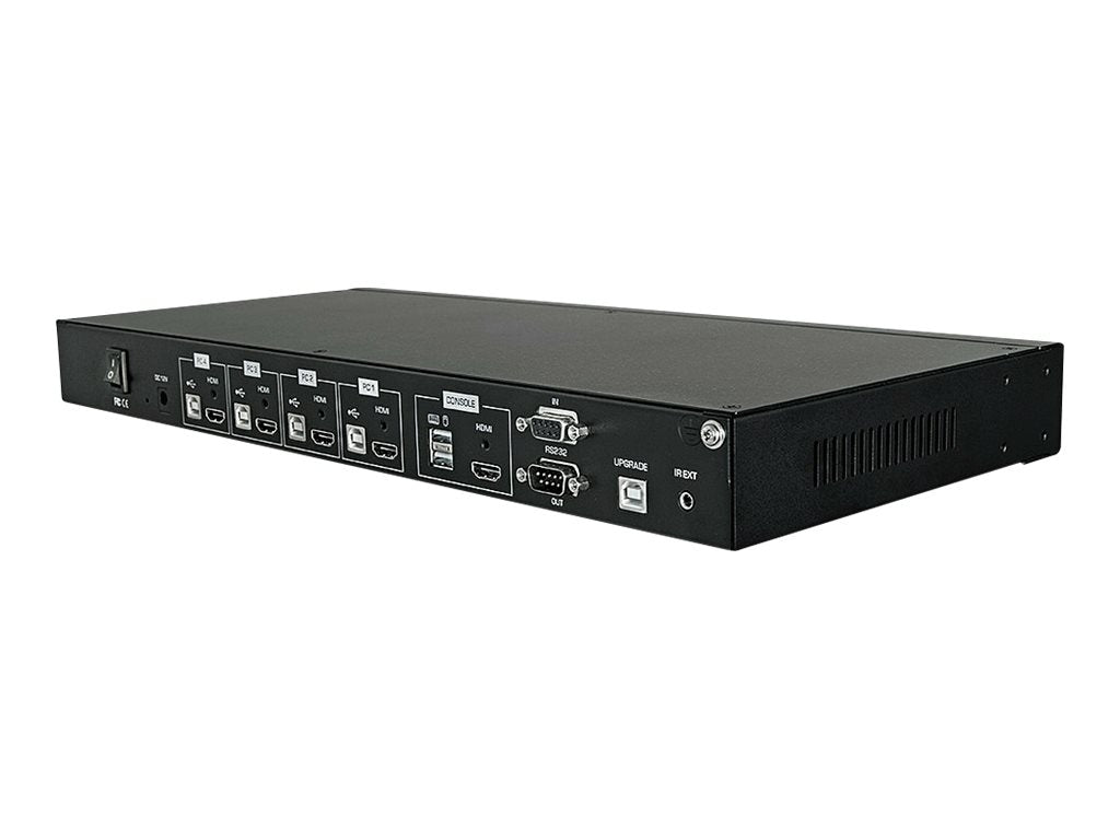 LINDY 4 Port HDMI 4K Quad View KVM Switch HDMI 2.0 & USB
