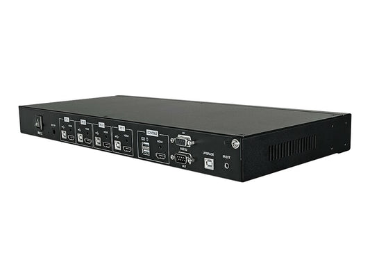 LINDY 4 Port HDMI 4K Quad View KVM Switch HDMI 2.0 & USB