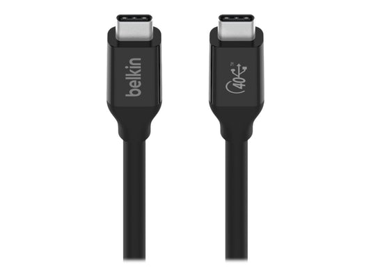 BELKIN Câble USB4 en 0.8m rétrocompatible USB3 100W