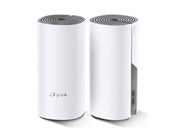 TP-LINK AC1200 Whole-Home Mesh Wi-Fi System Qualcomm CPU 867Mops at 5GHz+300Mops at 2.4GHz 2 10/100Mops Ports 2 internal antennas