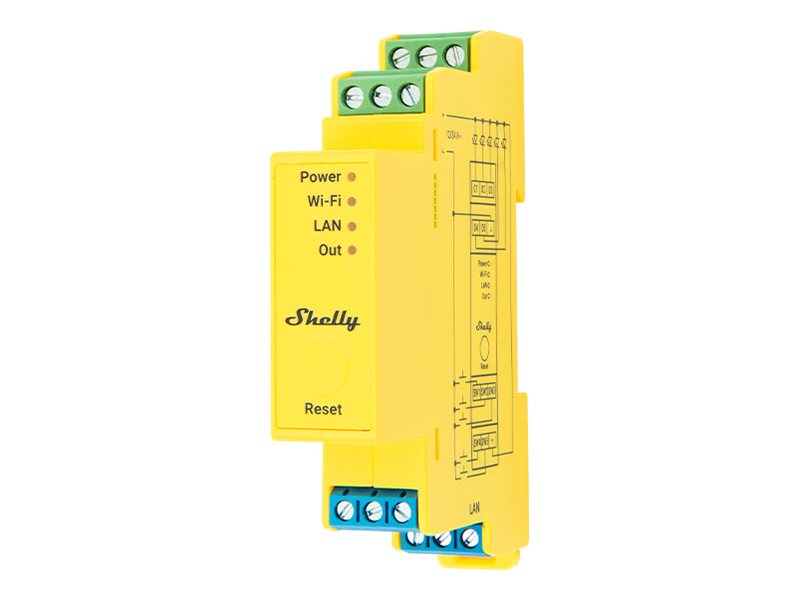 SHELLY Pro RGBWW PM LAN WLAN LED Strip Controller // SPDC-0D5PE16EU