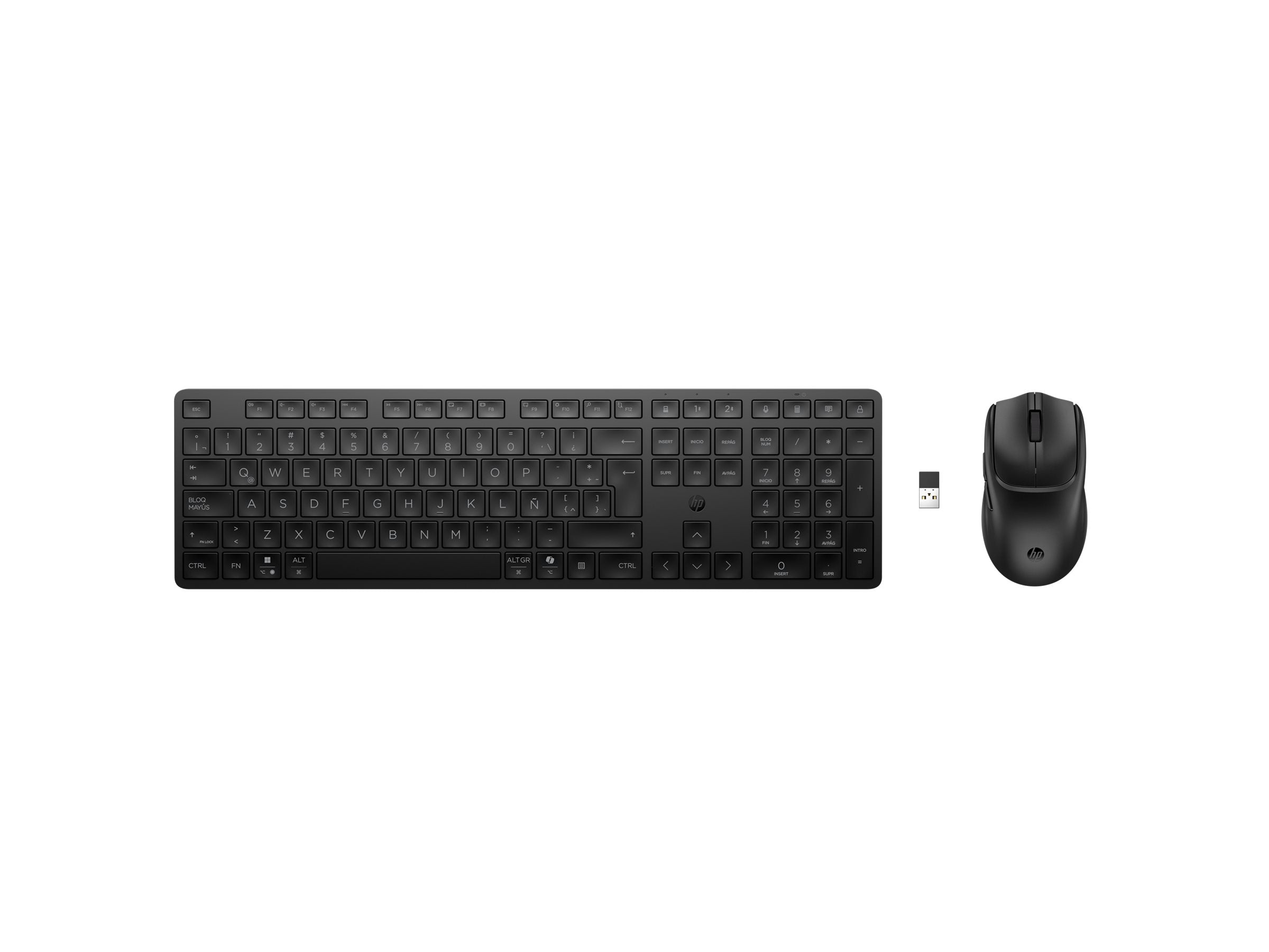 HP Multi-Device Dual-Mode Mouse and Keyboard Combo 495C FR