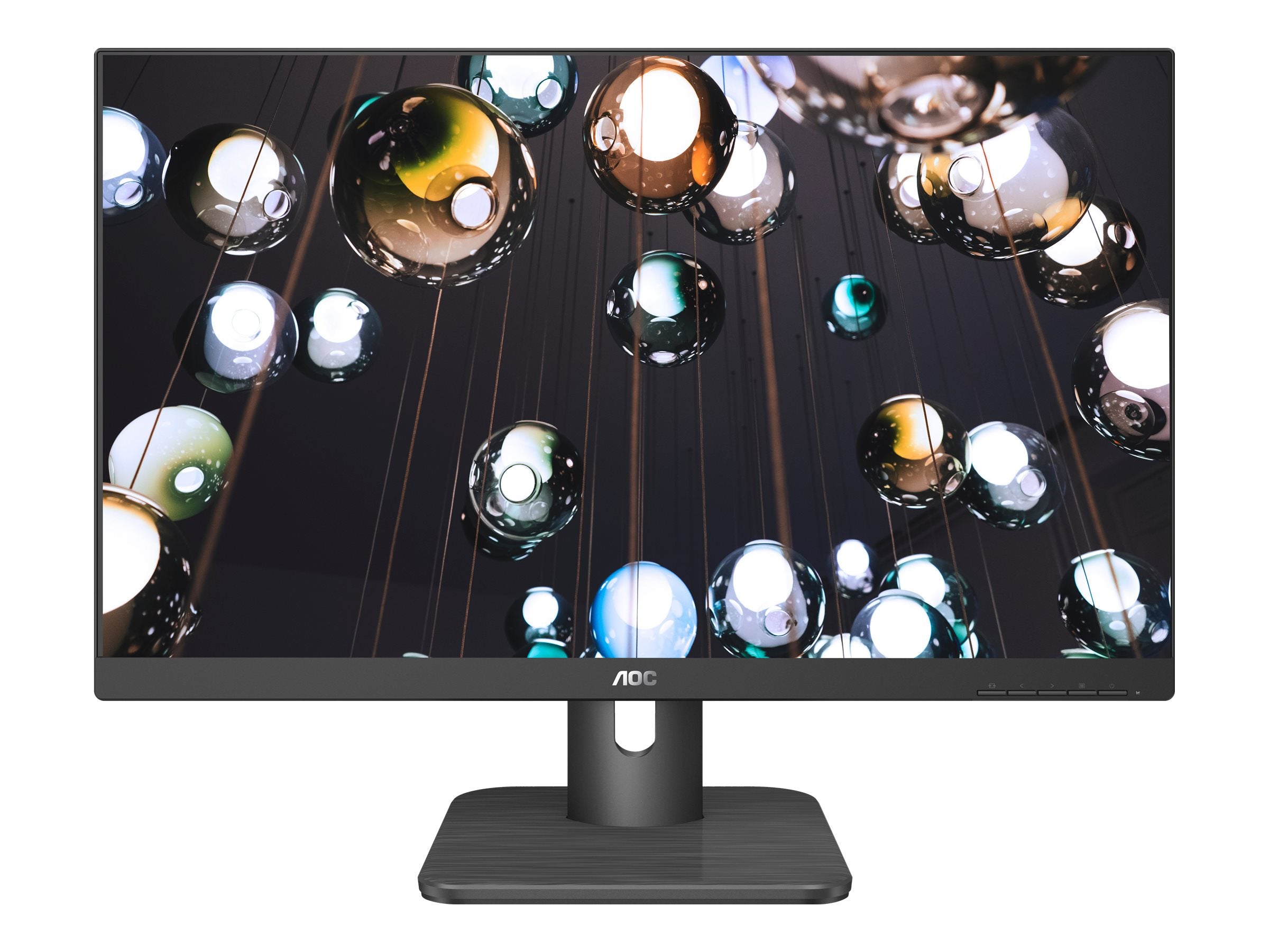 AOC 24E1Q 23.8p - 1920 x 1080 Full HD (1080p) 60 Hz - IPS - 250 cd/m2 - 1000:1 - 5 ms - HDMI, VG DisplayPort - haut-parleurs