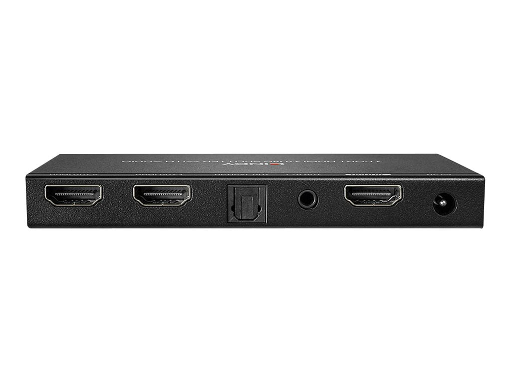 LINDY 2 Port HDMI 2.0 18G Splitter with Audio