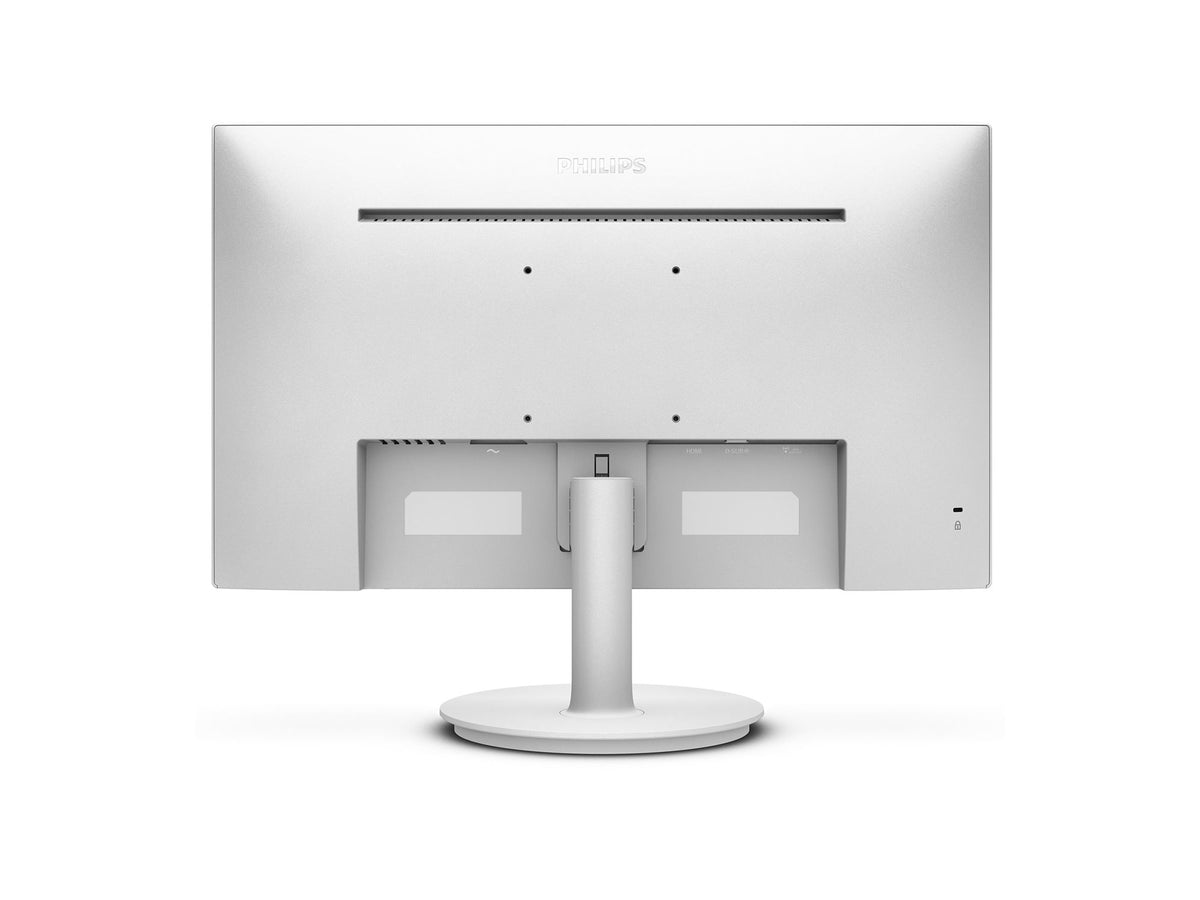 PHILIPS 241V8AW/00  Écran LED - 24" 1920 x 1080 Full HD (1080p) @ 75 Hz - IPS - 250 cd/m² - 1000:1 - 4 ms - HDMI, VGA - HP blanc