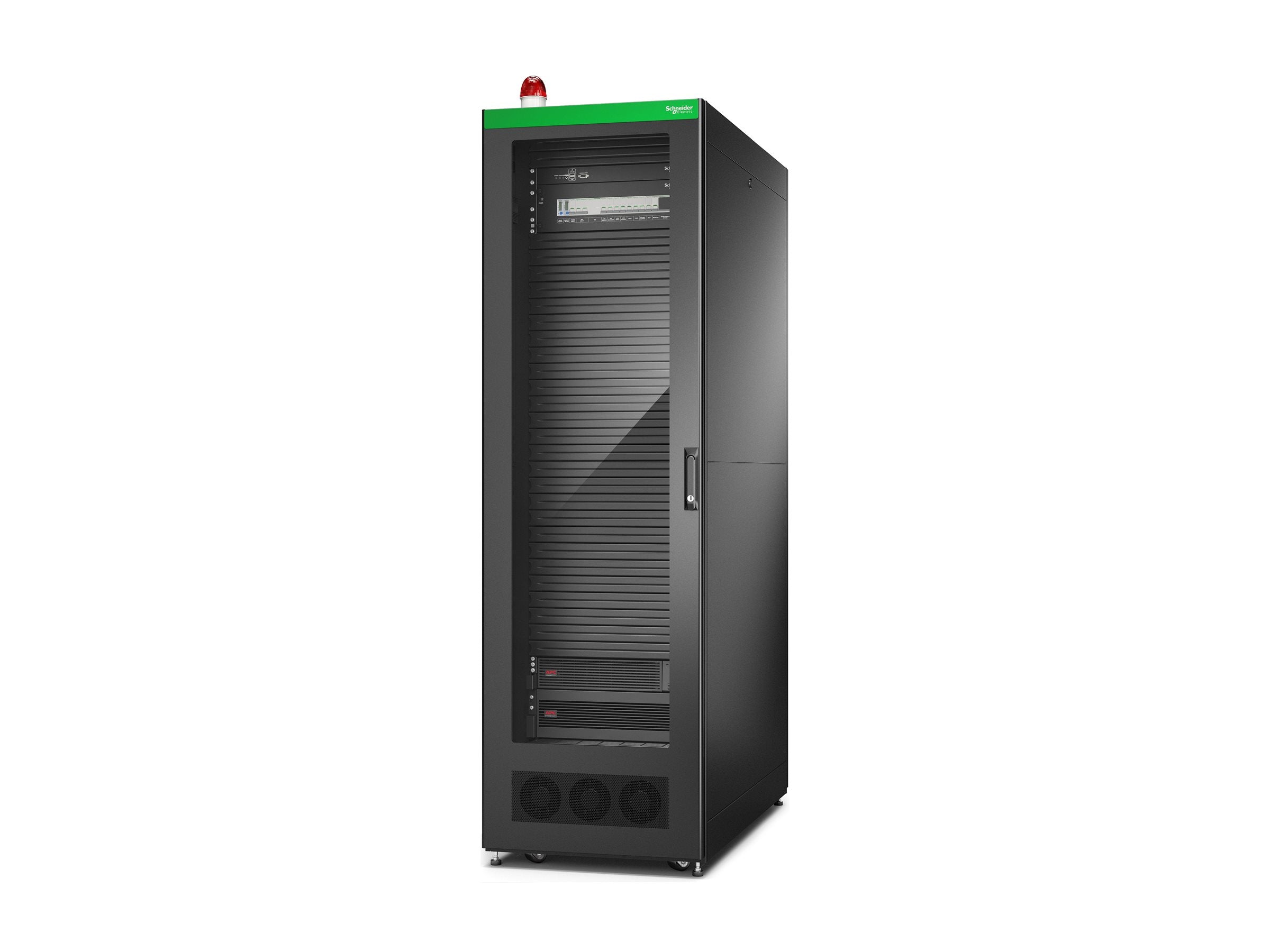 APC Easy MDC C-Series Contained 42U Easy Rack SRVPM6K PDP Energy Meter Local Management EFC Lighting