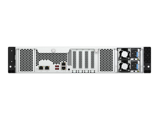 QNAP TS-h1277AXU-RP-R5-16G 2U 12-bay NAS AMD Ryzen 5 Pro 7645 6C/12T boost up to 5.1GHz 16Go DDR5 non-ECC RAM