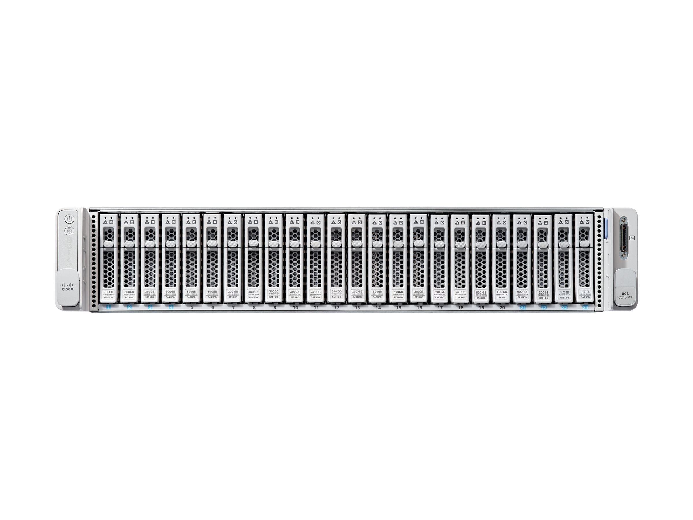 CISCO UCS C240 M8 Rack w/o CPU mem drives 2U w SFF backplane