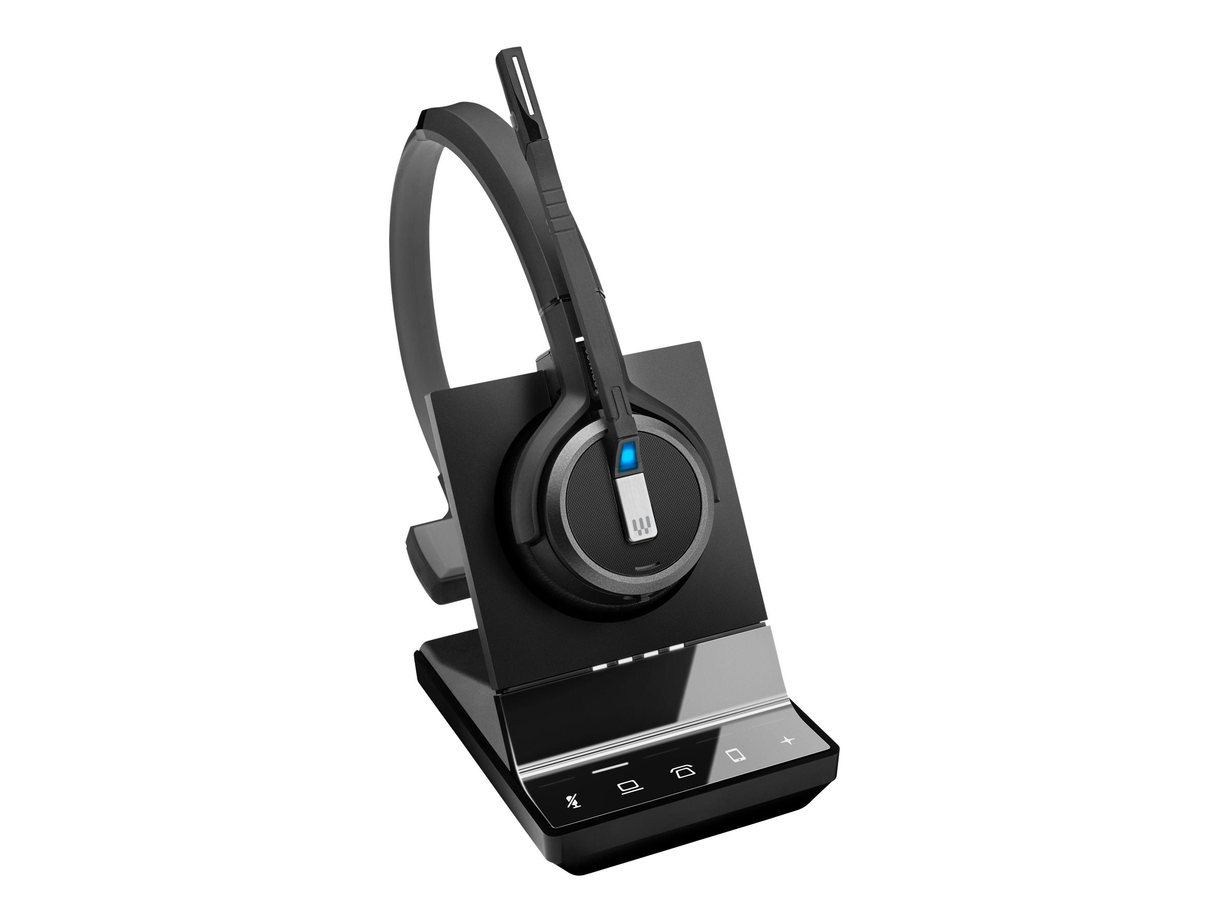EPOS IMPACT SDW 5035 EU/UK/AUS Wireless DECT Headset monaural with base station for phone mobile and PC incl BTD 800 BT dongle