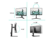 PHILIPS 25M2N3200U/00 24.5p FHD IPS 300Hz 16:9 2xHDMI 2.0 DP 1.4