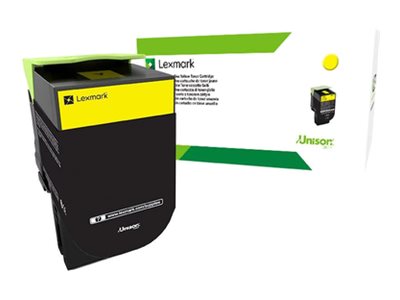 LEXMARK 802XYE cartouche de toner jaune capacité standard 4.000 pages pack de 1 corporate