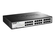 D-LINK SWITCH 24 PORTS 10/100/1000 MBPS RACKABLE - NON MANAGEABLE