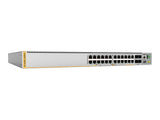ALLIED L3 Stackable Switch 24x 10/100/1000-T PoE+ 4x SFP+ Ports and dual fixed PSU