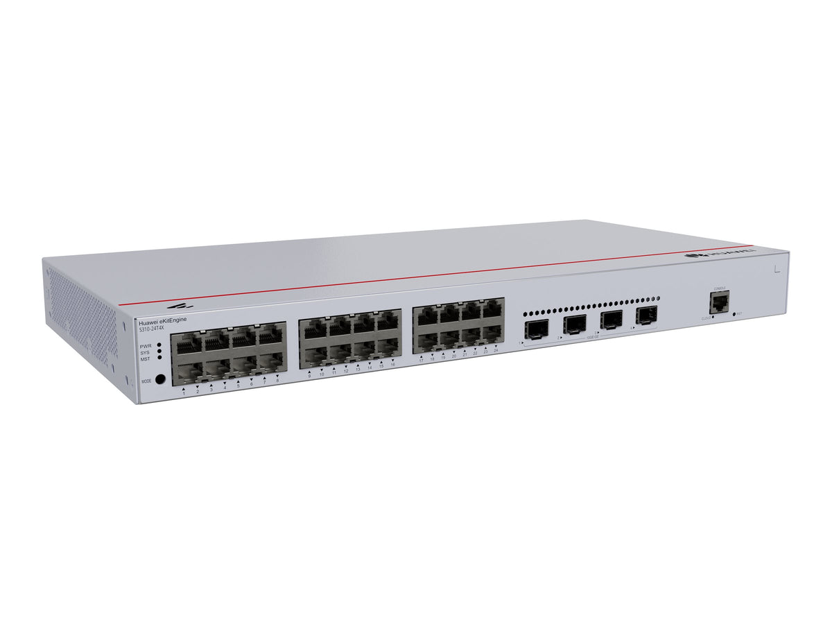 HUAWEI S310-24T4X 24x10/100/1000BASE-T ports 4x10GE SFP+ ports built-in AC power eKit