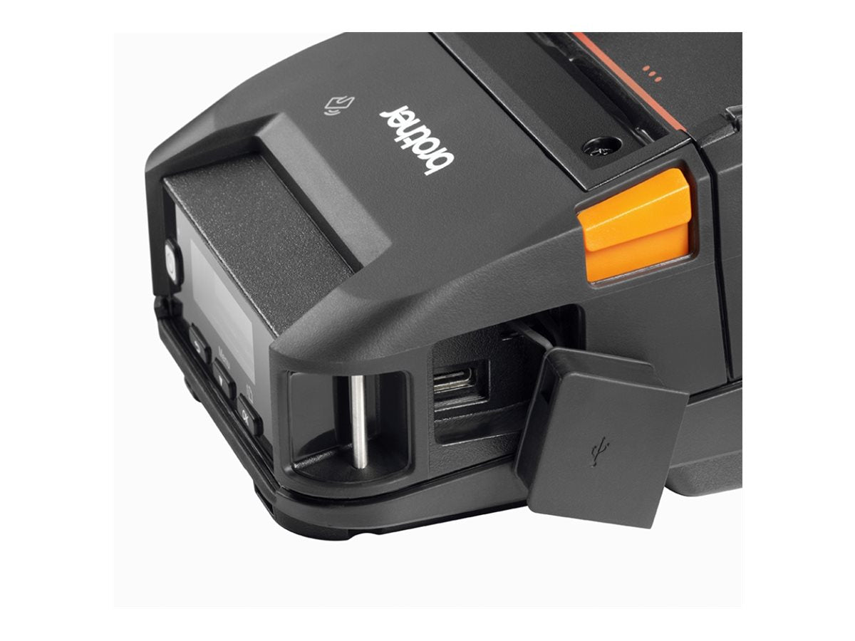BROTHER Imprimante détiquettes mobile 3 pouces USB-C Bluetooth MFi batterie incluse et adaptateur secteur en option et non fourni