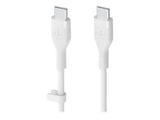 BELKIN Câble USB-C vers USB-C 1m Silicon Blanc