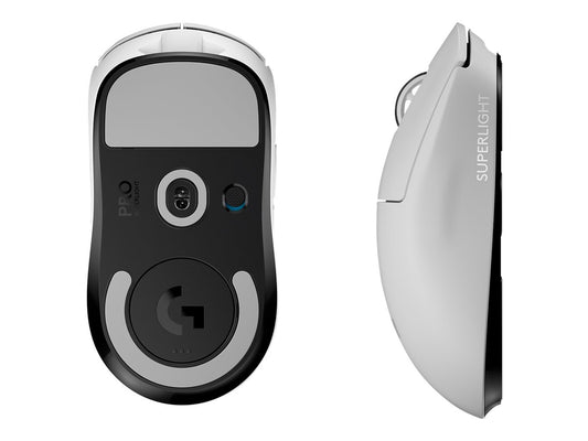 LOGITECH PRO X SUPERLIGHT Wireless Gaming Mouse Mouse optical 5 buttons wireless 2.4 GHz USB LIGHTSPEED receiver white