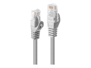 LINDY 3m Cat.5e U/UTP Patch Cable Colour Grey Low Cost Version