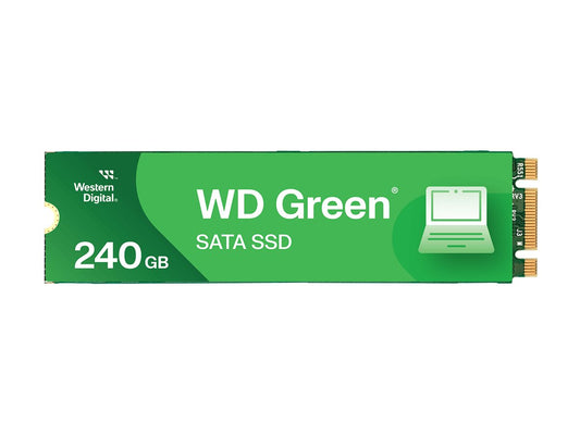 WD Green SATA 240Go Internal SSD Solid State Drive - SATA 6Gb/s M.2 2280 - WDS240G3G0B POWERED BY SANDISK