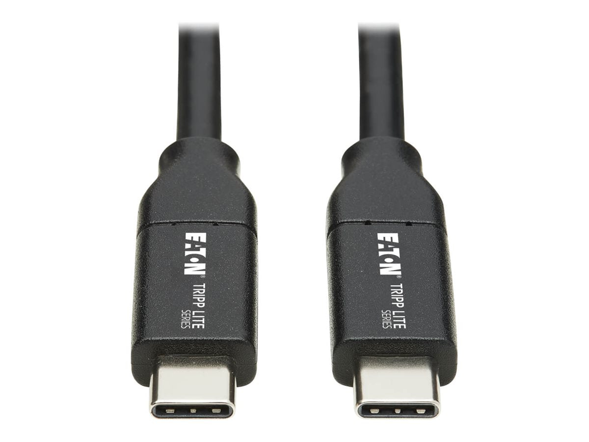 EATON TRIPPLITE USB-C Cable M/M - USB 2.0 5A Rated USB-IF Certified Thunderbolt 3 1M 3.3 ft