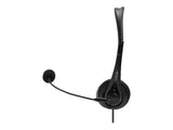 LINDY 3.5mm & USB Type C Monaural Headset